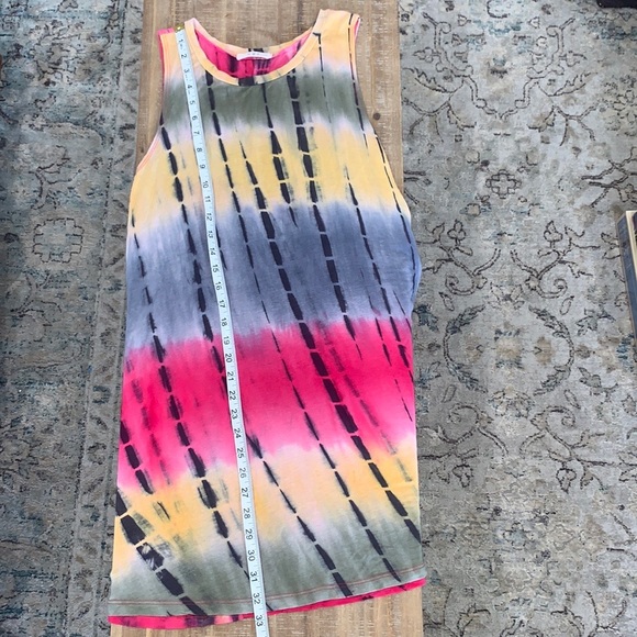 Bohemian Tie-Dye Style Flowy Summer Dress Small - Picture 10 of 16
